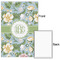 Vintage Floral 24x36 - Matte Poster - Front & Back