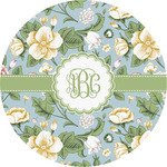 Vintage Floral Multipurpose Round Labels - 5" (Personalized)