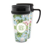 Vintage Floral Acrylic Travel Mug (Personalized)