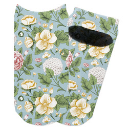 Vintage Floral Adult Ankle Socks