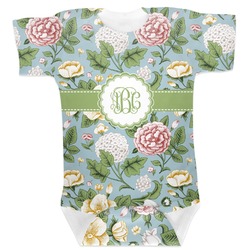 Vintage Floral Baby Bodysuit 6-12 (Personalized)
