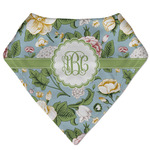 Vintage Floral Bandana Bib (Personalized)