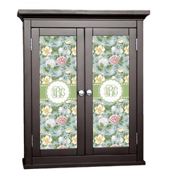 Vintage Floral Cabinet Decal - Small (Personalized)