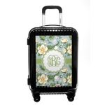 Vintage Floral Carry On Hard Shell Suitcase (Personalized)