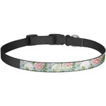 Vintage Floral Dog Collar - Large (Personalized)