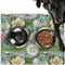 Vintage Floral Dog Food Mat - Large LIFESTYLE