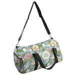 Vintage Floral Duffel Bag (Personalized)