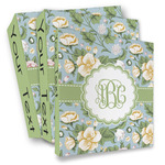 Vintage Floral 3 Ring Binder - Full Wrap (Personalized)