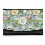 Vintage Floral Genuine Leather Women's Wallet - Small (Personalized)