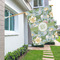 Vintage Floral House Flags - Single Sided - LIFESTYLE