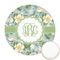 Vintage Floral Icing Circle - Medium - Front