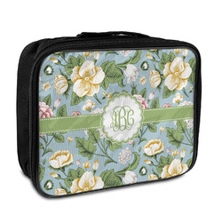 Vintage Floral Insulated Lunch Bag (Personalized)