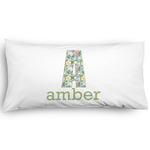 Vintage Floral Pillow Case - King - Graphic (Personalized)