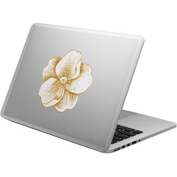 Vintage Floral Laptop Decal