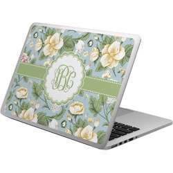 Vintage Floral Laptop Skin - Custom Sized (Personalized)