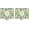 Vintage Floral Linen Placemat - APPROVAL (double sided)