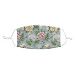 Vintage Floral Kid's Cloth Face Mask - Standard