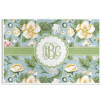 Vintage Floral Disposable Paper Placemats (Personalized)