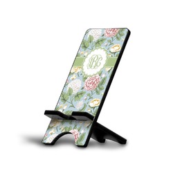 Vintage Floral Cell Phone Stand (Large) (Personalized)