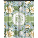 Vintage Floral Extra Long Shower Curtain - 70"x84" (Personalized)