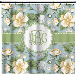 Vintage Floral Shower Curtain - 71" x 74" (Personalized)