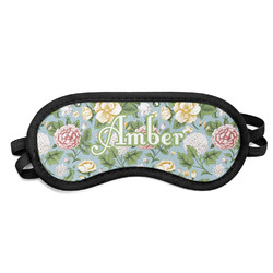 Vintage Floral Sleeping Eye Mask - Small (Personalized)