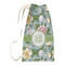 Vintage Floral Small Laundry Bag - Front View