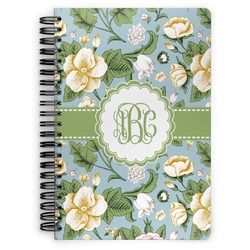 Vintage Floral Spiral Notebook (Personalized)