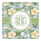 Vintage Floral Square Decal