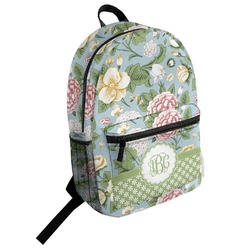 Vintage Floral Student Backpack (Personalized)