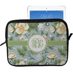 Vintage Floral Tablet Case / Sleeve - Large (Personalized)