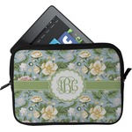 Vintage Floral Tablet Case / Sleeve - Small (Personalized)