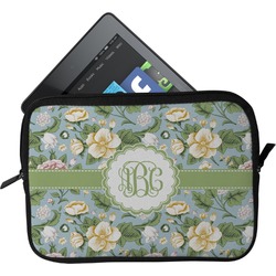 Vintage Floral Tablet Case / Sleeve - Small (Personalized)