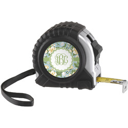 Vintage Floral Tape Measure (25 ft) (Personalized)