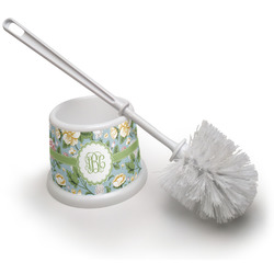 Vintage Floral Toilet Brush (Personalized)