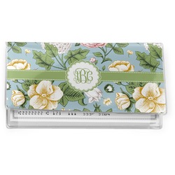 Vintage Floral Vinyl Checkbook Cover (Personalized)