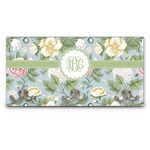 Vintage Floral Wall Mounted Coat Rack (Personalized)