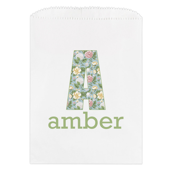 Custom Vintage Floral Treat Bag (Personalized)