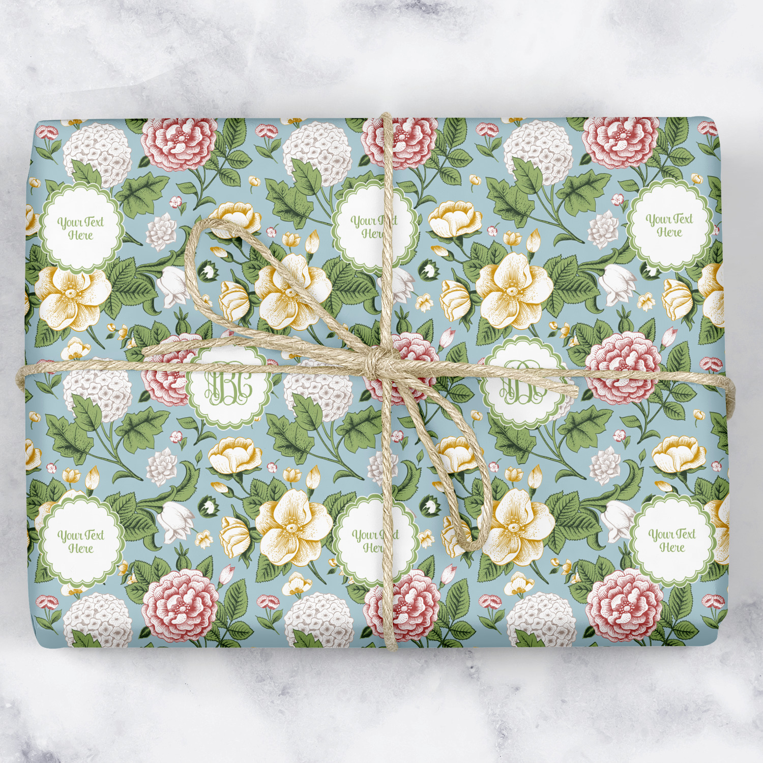 Floral Spring Wrapping Paper