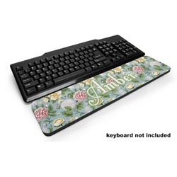 Vintage Floral Keyboard Wrist Rest (Personalized)