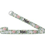 Vintage Floral Yoga Strap (Personalized)