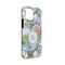 Vintage Floral iPhone 13 Mini Tough Case - Angle