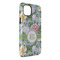 Vintage Floral iPhone 14 Pro Max Tough Case - Angle