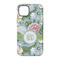 Vintage Floral iPhone 14 Pro Tough Case - Back