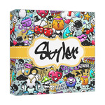 Graffiti Canvas Print - 12x12 (Personalized)