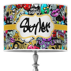 Graffiti Drum Lamp Shade (Personalized)