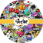 Graffiti Multipurpose Round Labels - 2" (Personalized)