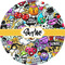 Graffiti 2" Multipurpose Round Labels - Single Sticker