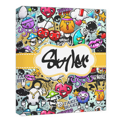 Graffiti Canvas Print - 20x24 (Personalized)