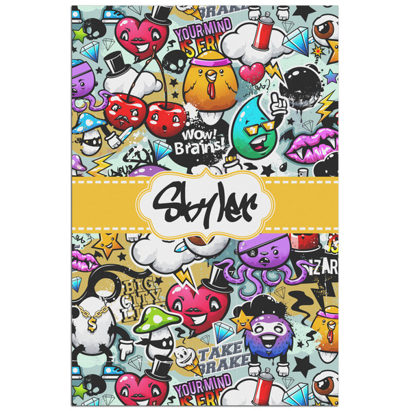 Custom Graffiti Poster - Matte - 24x36 (Personalized)